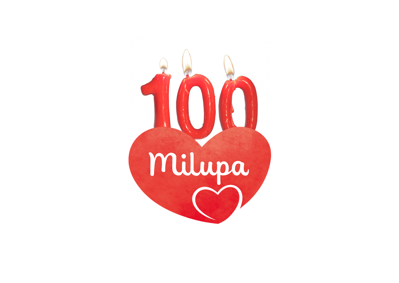 Milupa 100 Jahre Logo