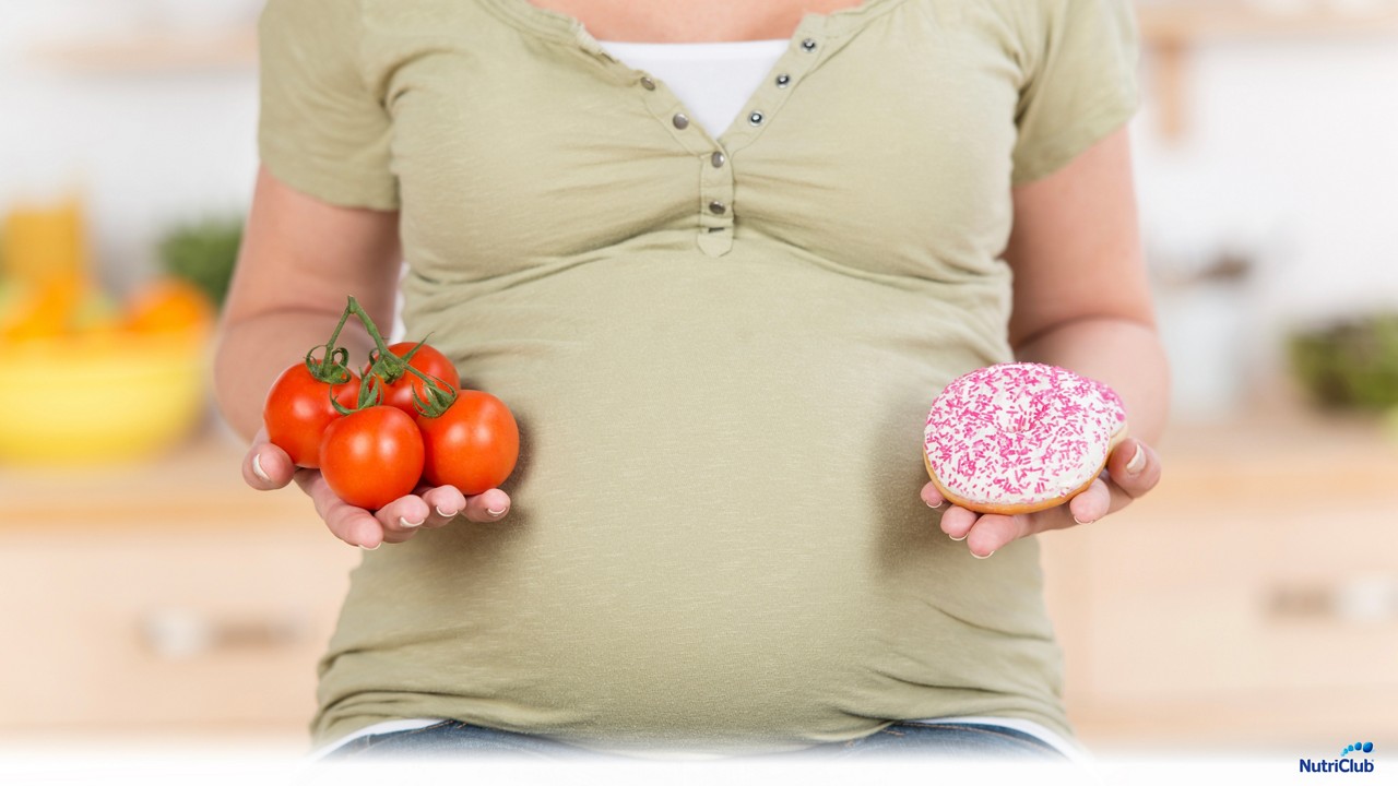 беременная женщина выбор еды