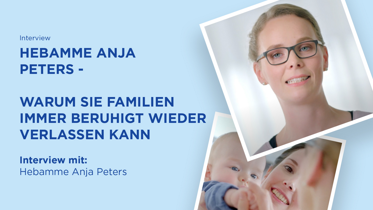 Warum Hebamme Anja Peters Familien immer wieder beruhigt verlassen kann