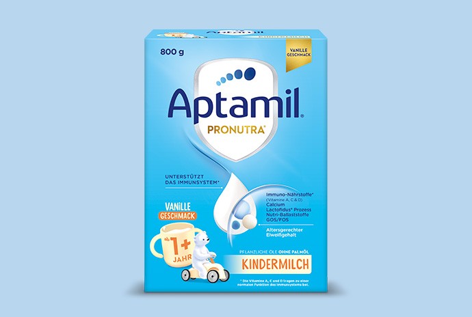 Aptamil Kindermilch 1+ mit Vanille-Geschmack