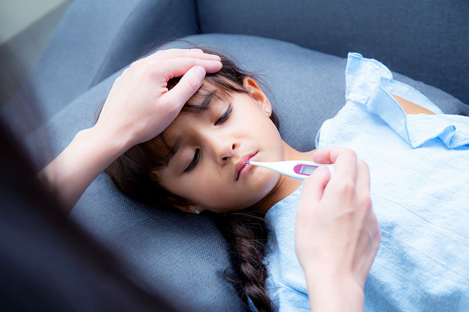 Article when your child sick