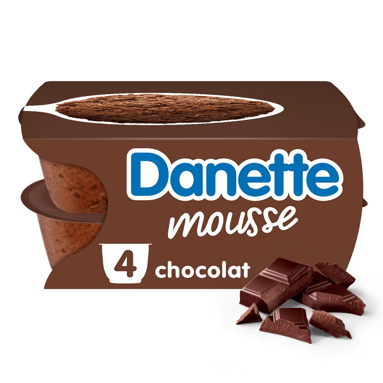Mousse au chocolate Danette