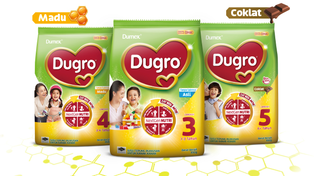 Produk Susu Formula Untuk Kanak-kanak Berumur 1-3 Tahun | Dugro® MY