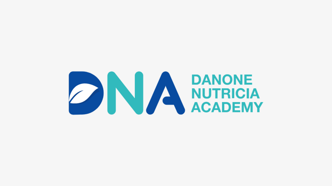 Danone Nutricia Academy DNA Logo Grey Background