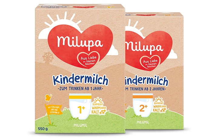 Milupa DE kindermilch packshots