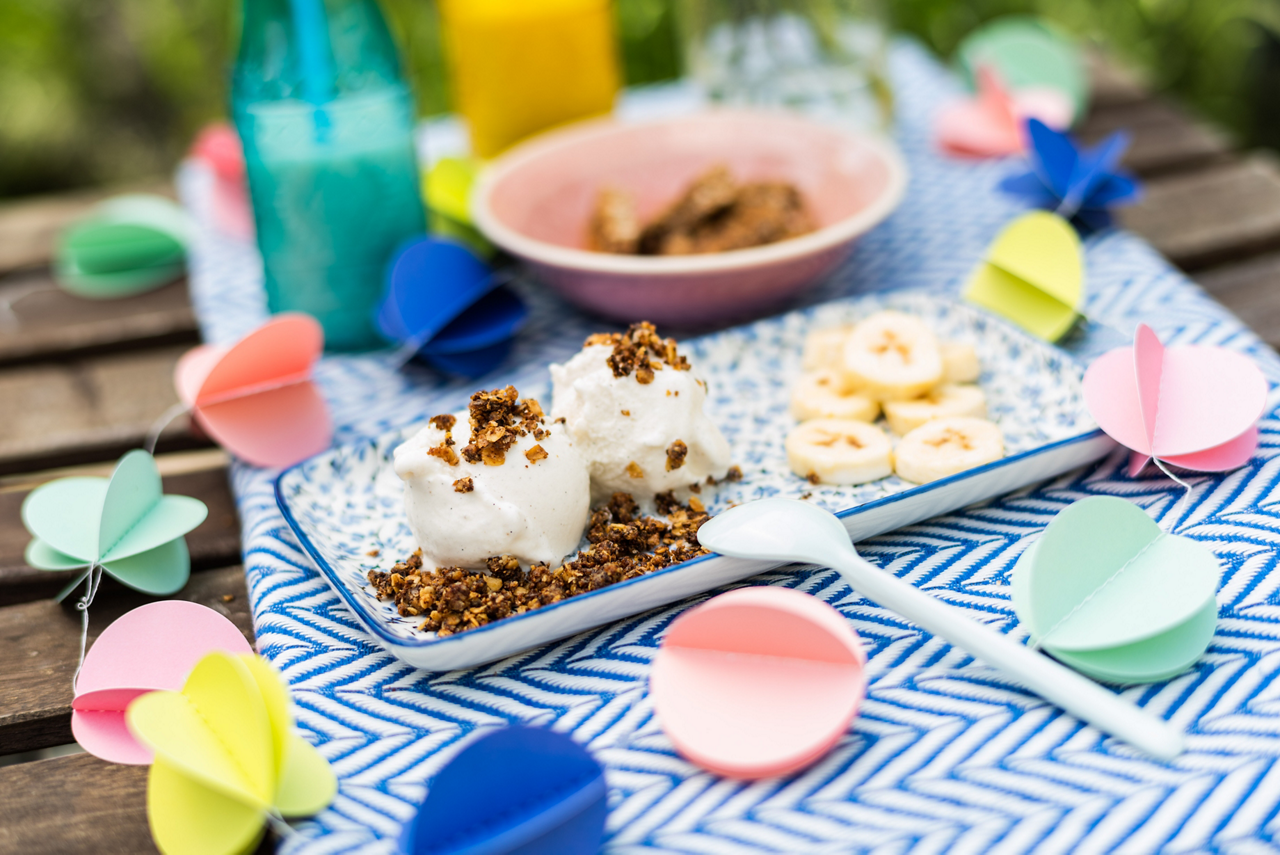 Müsli Bananeneis