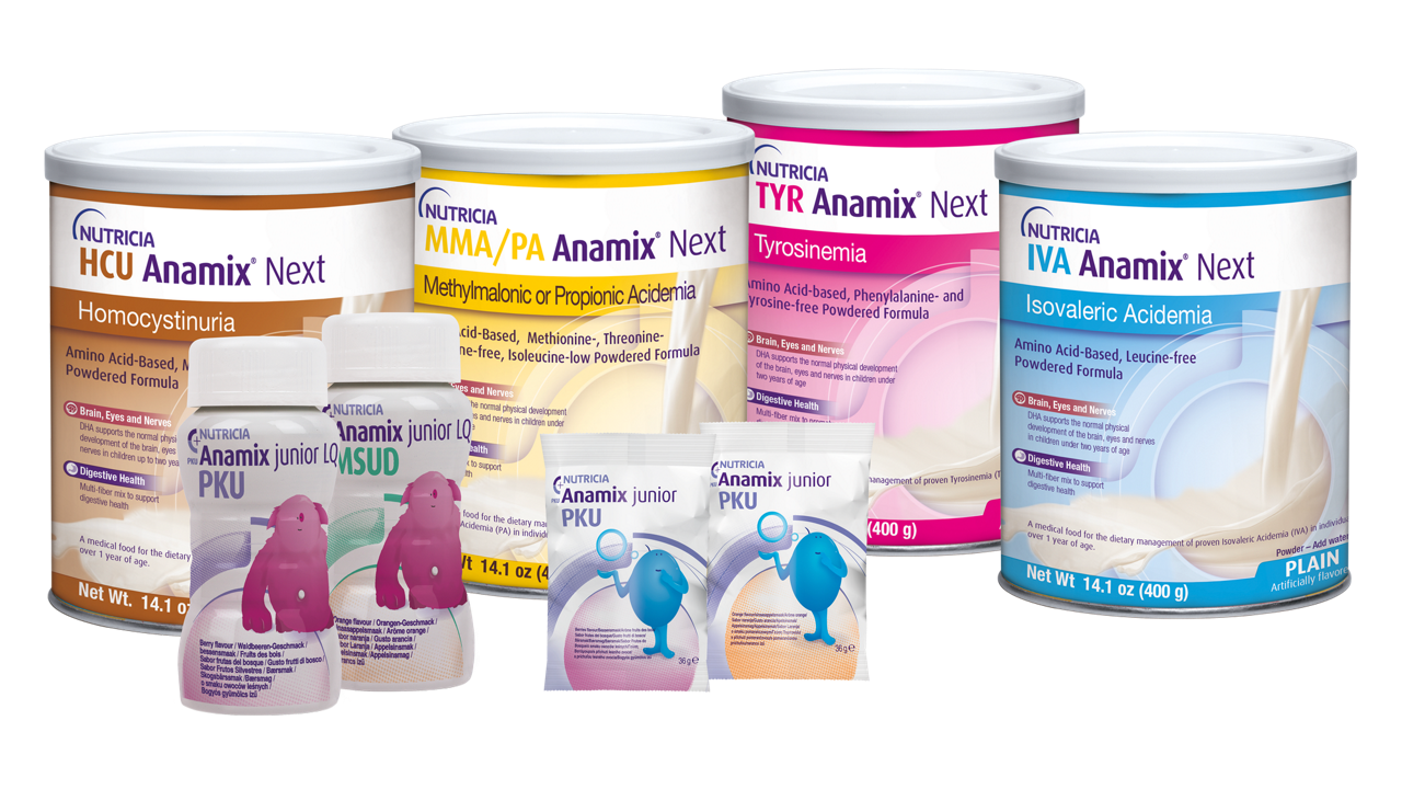 Nutricia Anamix range