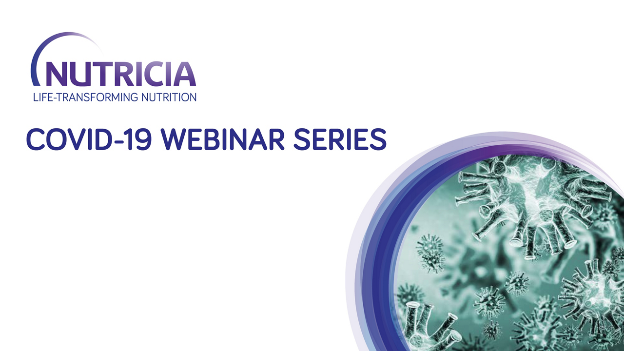 Nutricia COVID-19 webinar banner 3840 2160px