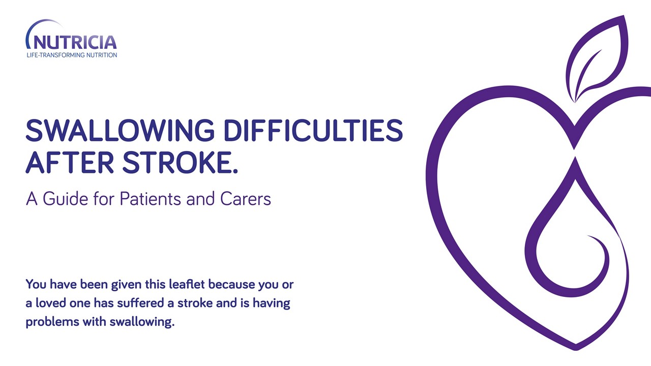 Nutricia stroke dysphagia swallong difficulties guide horizontal 3840 2160px