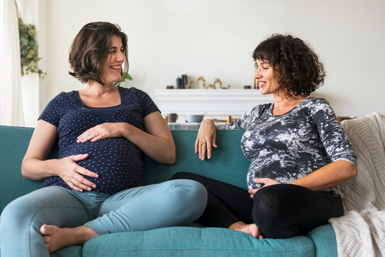 Pregnant chat friends