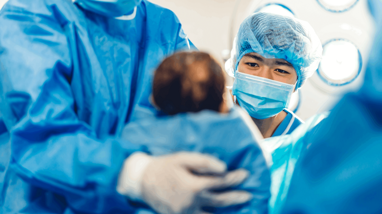preterm-baby-doctors-in-masks-and-scrubs