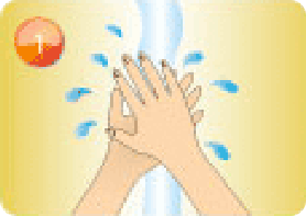 Properly wash your hands before preparing formula Dumex Mamil Soy