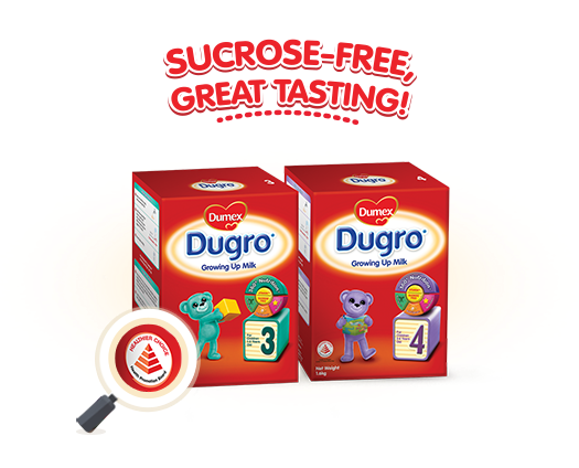 Dumex Dugro Sucrose-Free Milk Formula