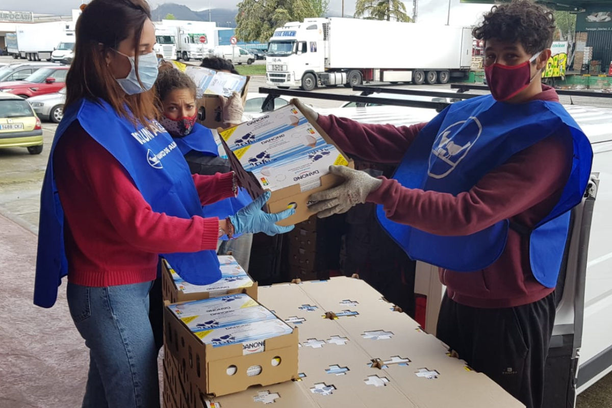 Danone recauda más de 120.000 € para ayudar a más de 6.000 familias vulnerables 