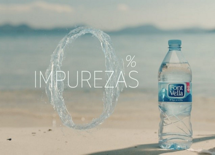 Agua mineral Font Vella botella 500ml. (24 unds)
