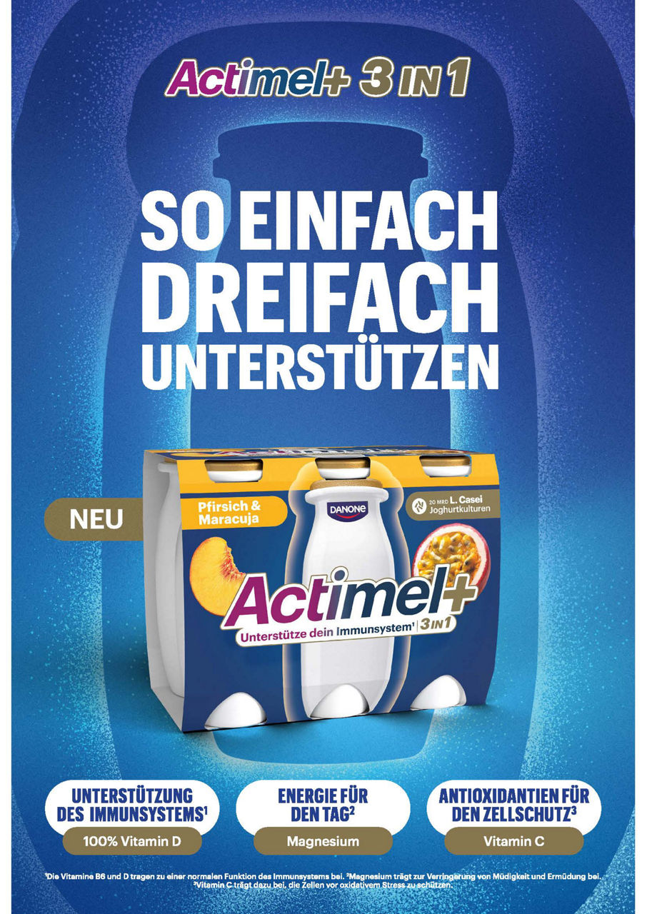 ACTIMEL FEIERT 30-JÄHRIGES JUBILÄUM UND LANCIERT DEN STÄRKSTEN ACTIMEL-MIX ALLER ZEITEN