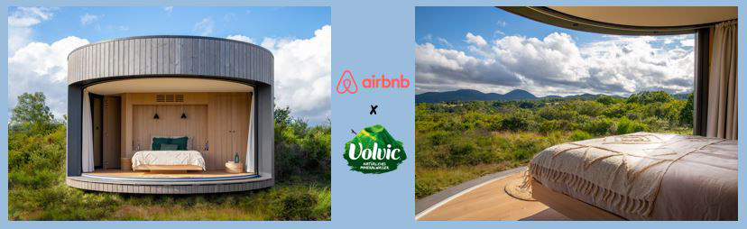 Volvic x Airbnb: Exklusive Übernachtung in einem Vulkan!