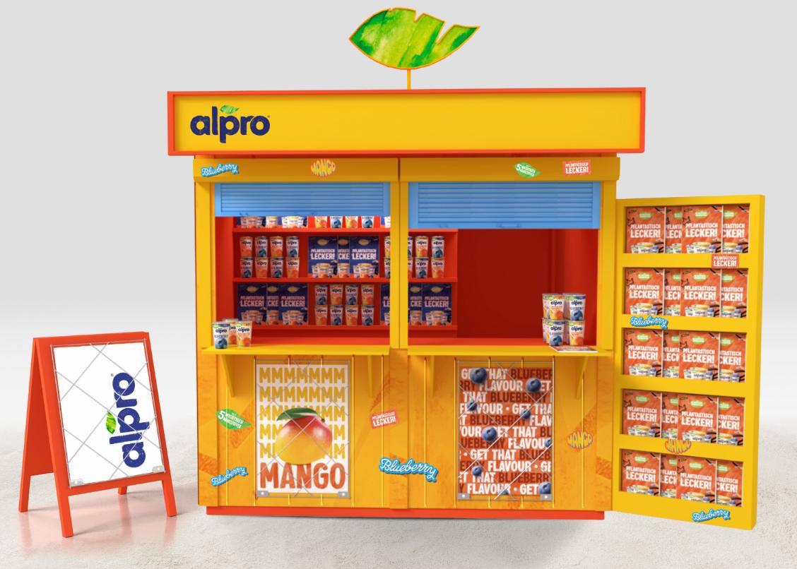 RISE AND SHINE: ALPROS POP-UP-STORE IN BERLIN VEREINT GUTEN GESCHMACK, GUTE-LAUNE-MUSIK UND 5 WICHTIGE NÄHRSTOFFE