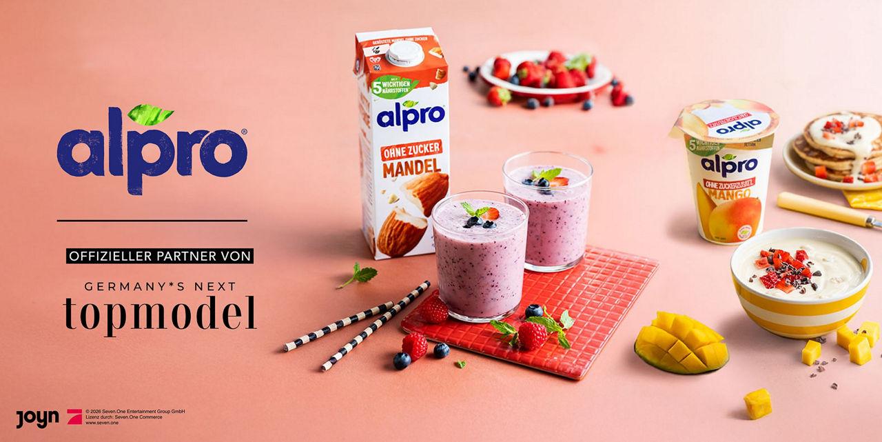 ALPRO IST OFFIZIELLER PARTNER VON „GERMANY’S NEXT TOPMODEL“