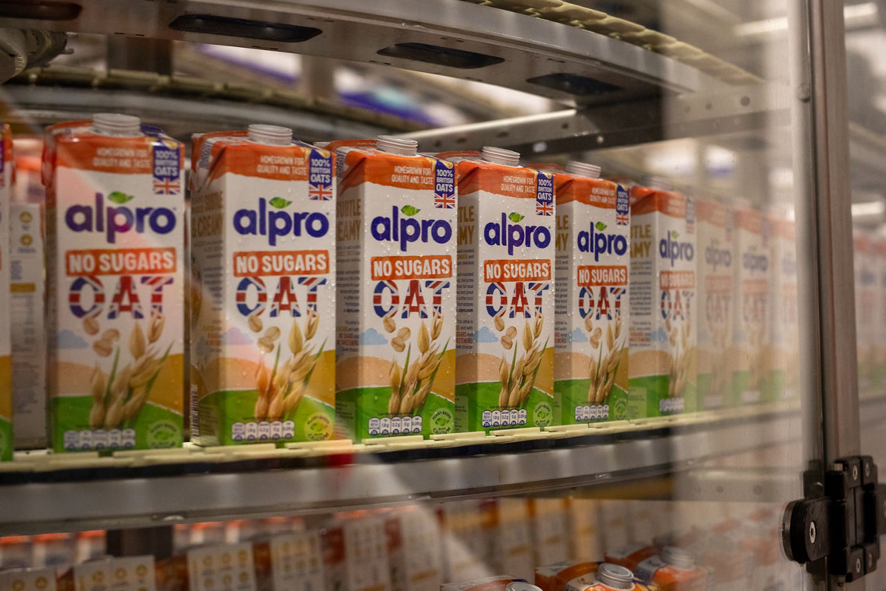 Danone's Alpro Announces Major Investment in UK By Switching to British Oats