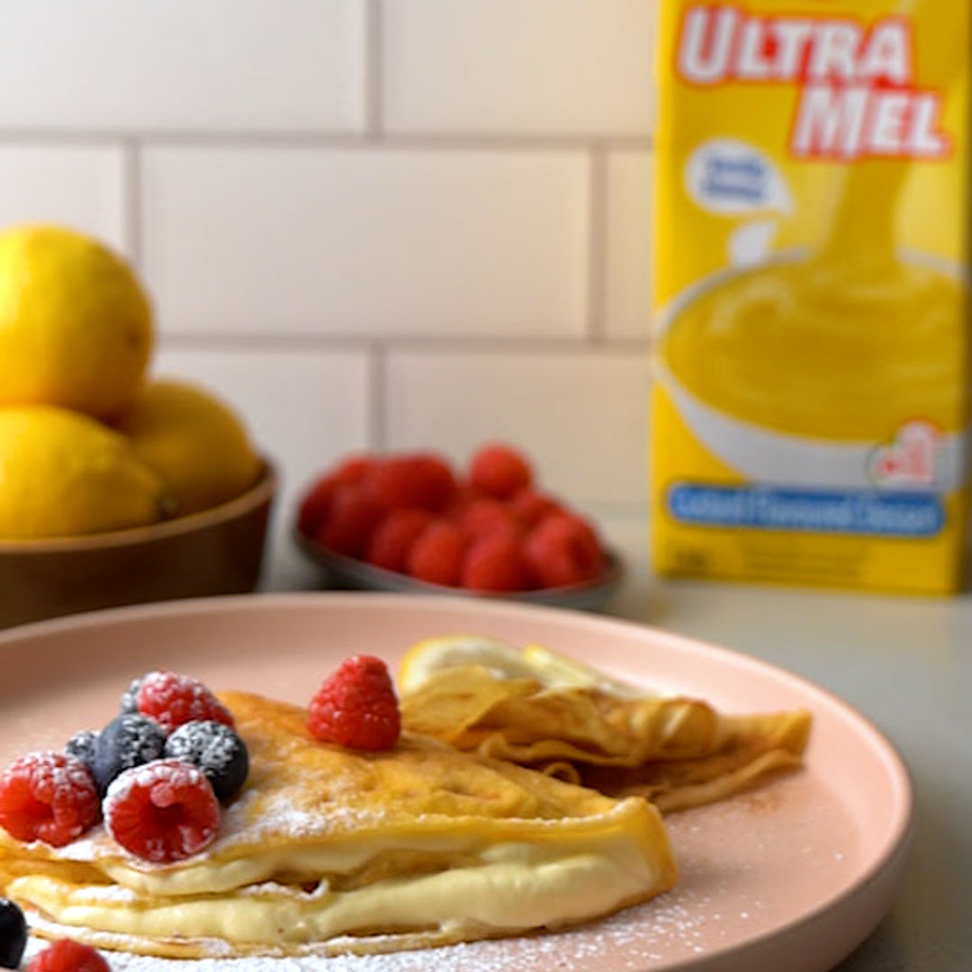 Ultramel 3-Ingredient Custard Pancakes