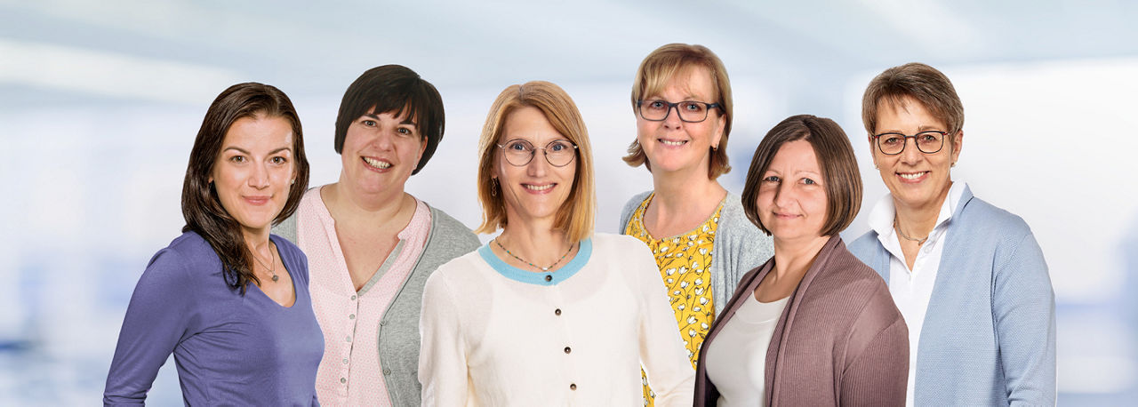 Gruppenfoto Beratungsteam Medizinische Ernährung