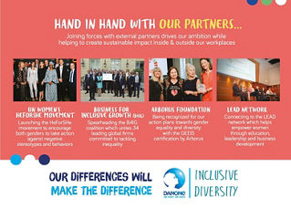 Inclusive Diversity at Danone - Goals 2030 with our Partners