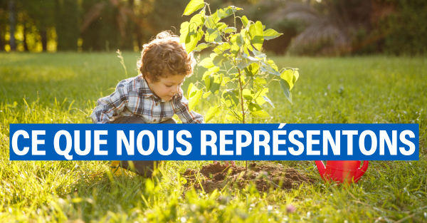 Ce que nous représentons