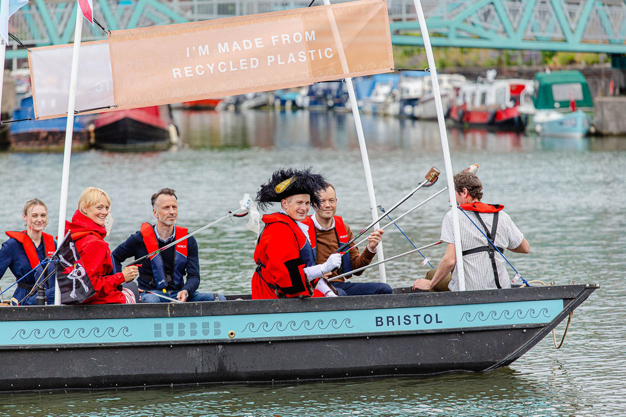 Bringing the circular economy to life with Bristol’s new Seacycler boat 