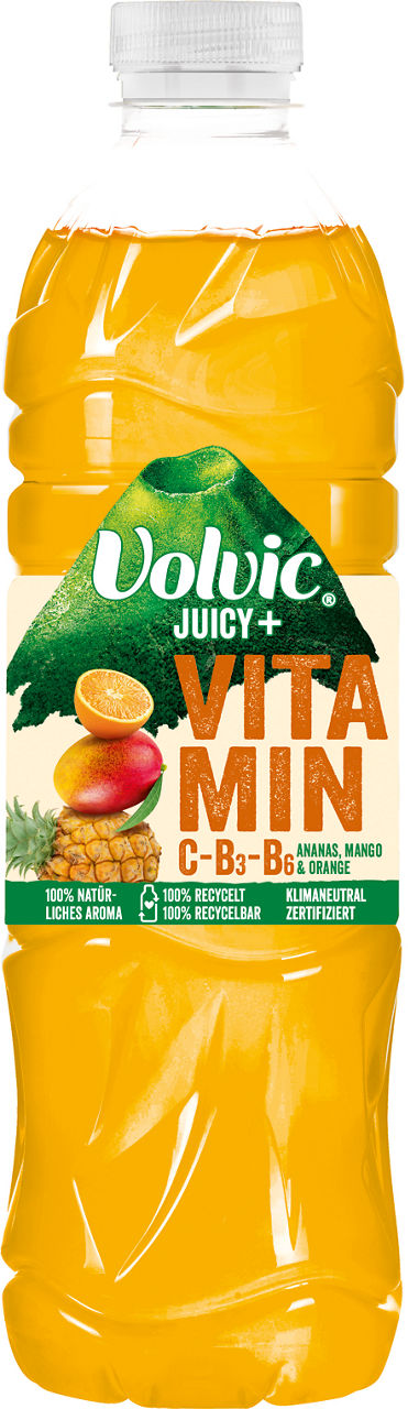 Volvic erweitert Produktvielfalt mit Volvic Juicy+