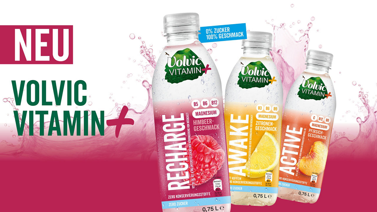 NEU: VOLVIC VITAMIN+