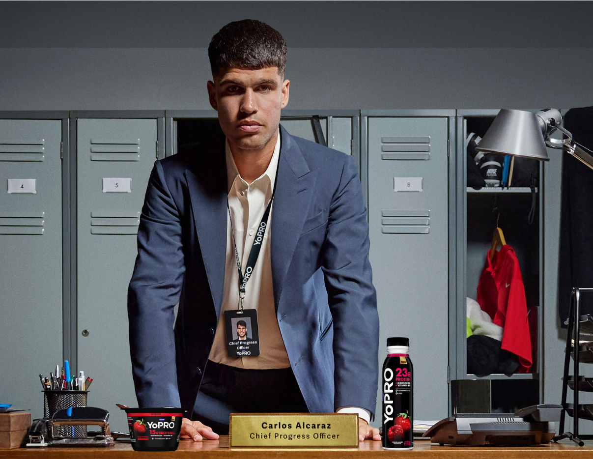 CARLOS ALCARAZ IST NEUER GLOBALER MARKENBOTSCHAFTER VON YOPRO