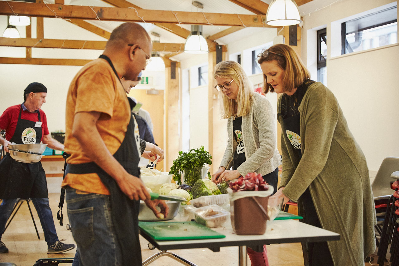 Our Work with FoodCycle – Promoting Healthy Attitudes to Food 