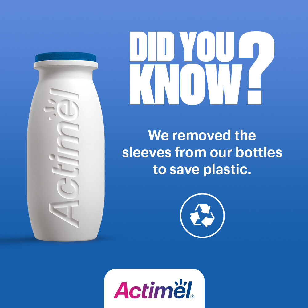 Danone Actimel fruits range