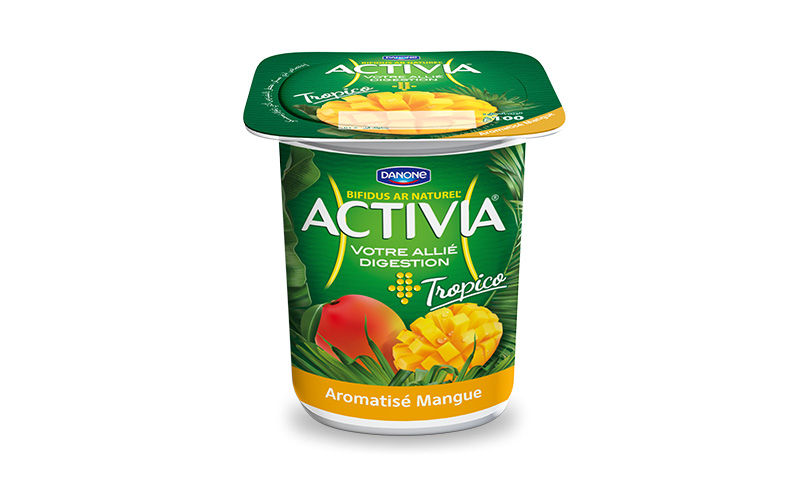 Activia aromatisé mangue
