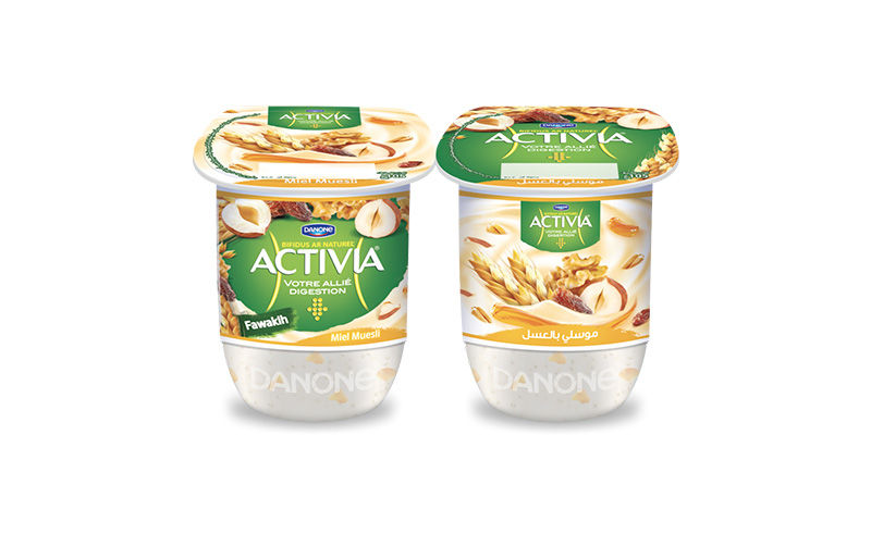 Activia miel blé