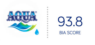 Lien vers la page Aqua, Waters, Danone du site B Corp - Score BIA 93.8