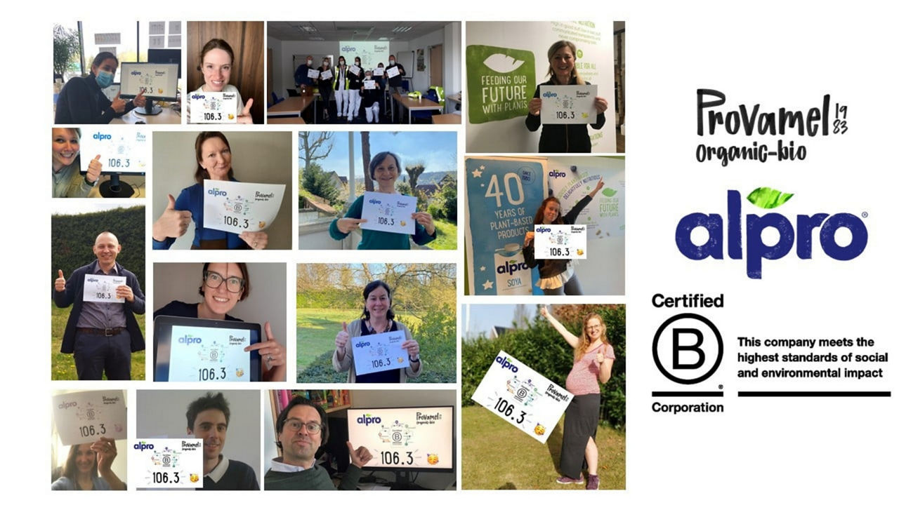 Alpro B Corp certification