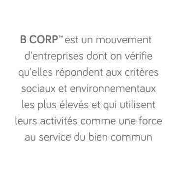 B Corp is a certification-based movement of companies, that is driving a global movement of people using business as a force for good. 