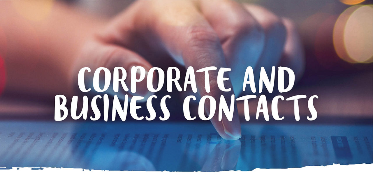 Corporate and Business Contacts