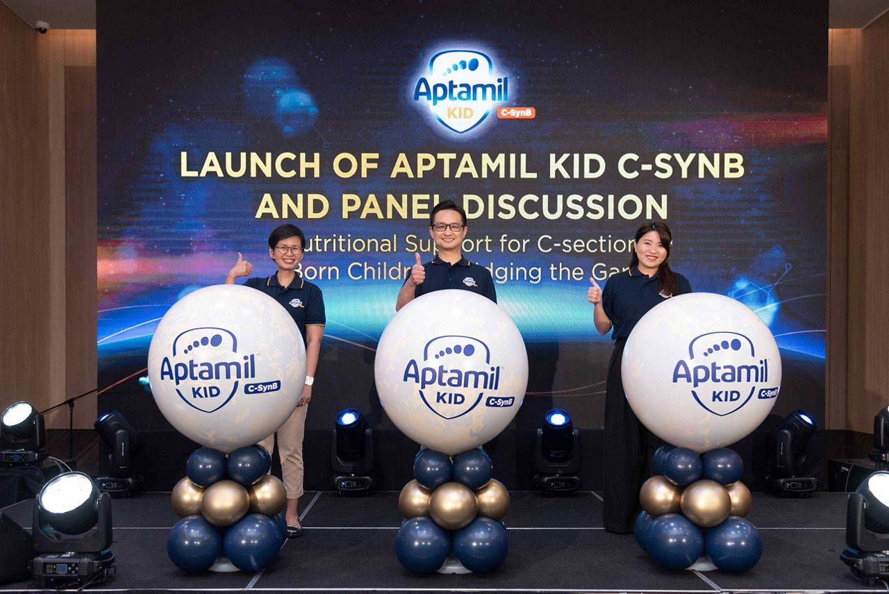 Aptamil KID C-SynB Designed for Kids Born via C-section in Malaysia