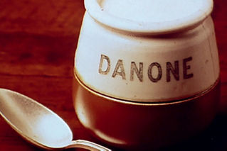 Picture of Danone old porcelain pot