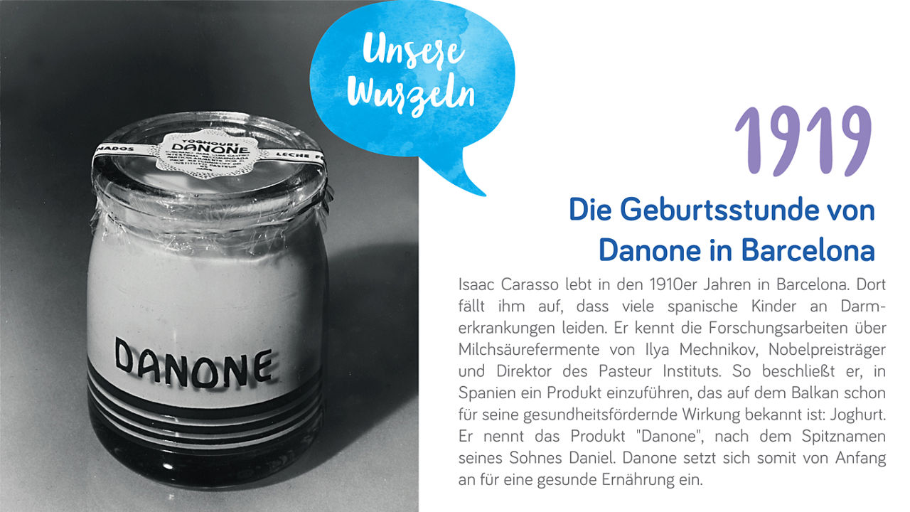 Danone, history