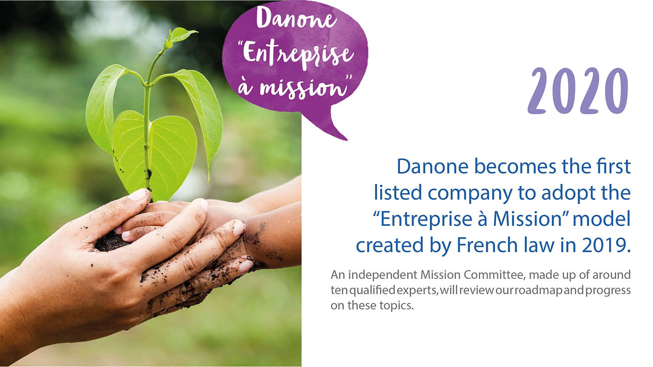 Danone as an Enterprise a mission