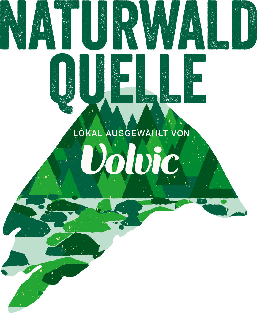 Volvic lanciert mit Naturwald Quelle ein regionales natürliches Mineralwasser in Glas-Mehrwegflaschen