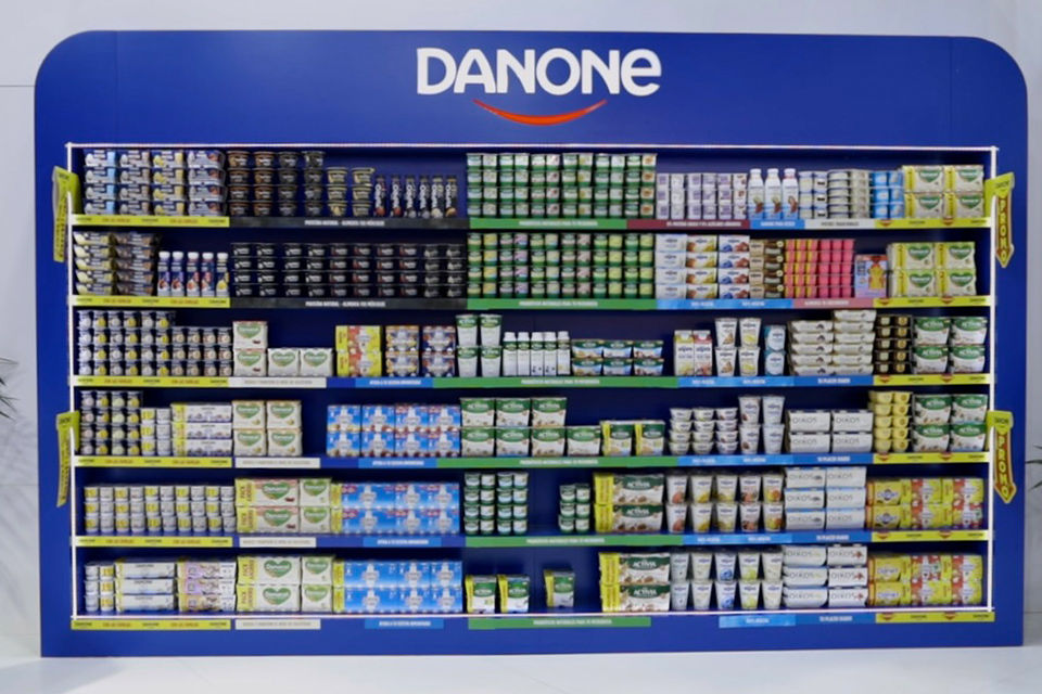 Danone reduce 1.230 toneladas de azúcar añadido de su portfolio desde 2019 