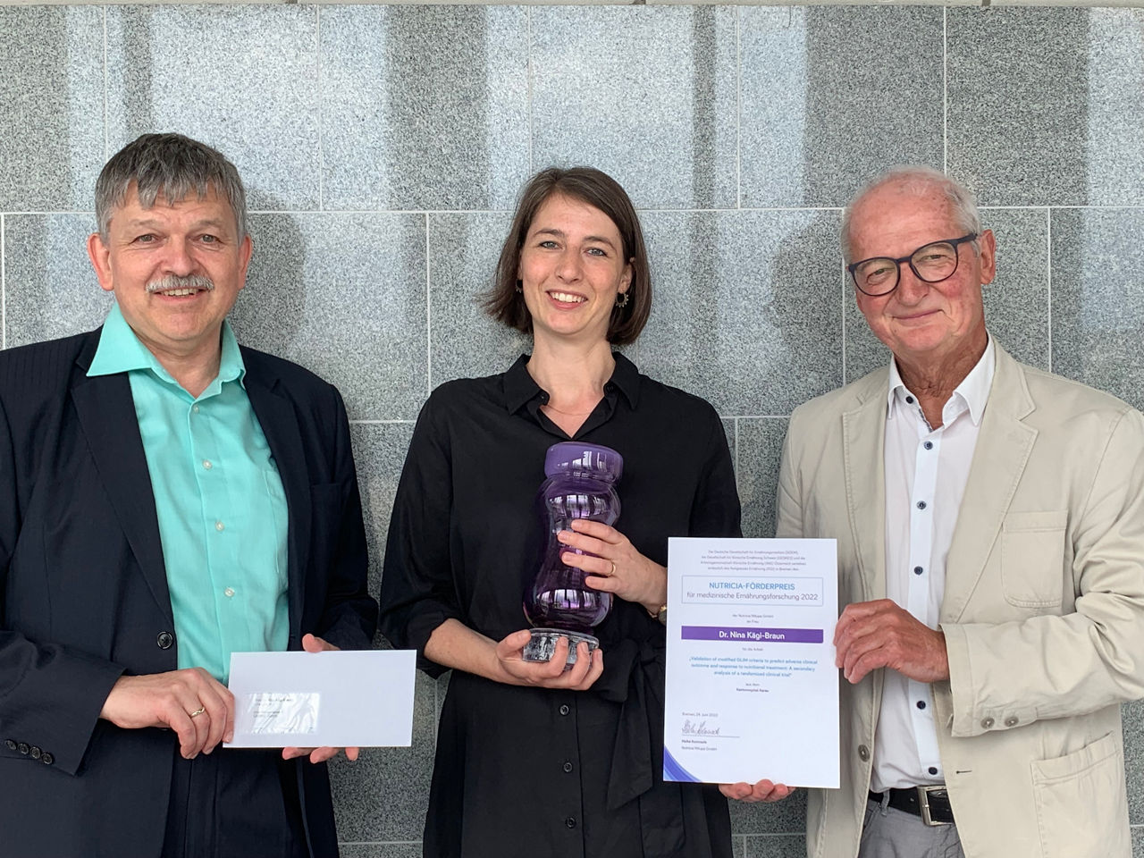 Studie zu Mangelernährungs-Diagnosekriterien gewinnt Nutricia Förderpreis für Ernährungsforschung