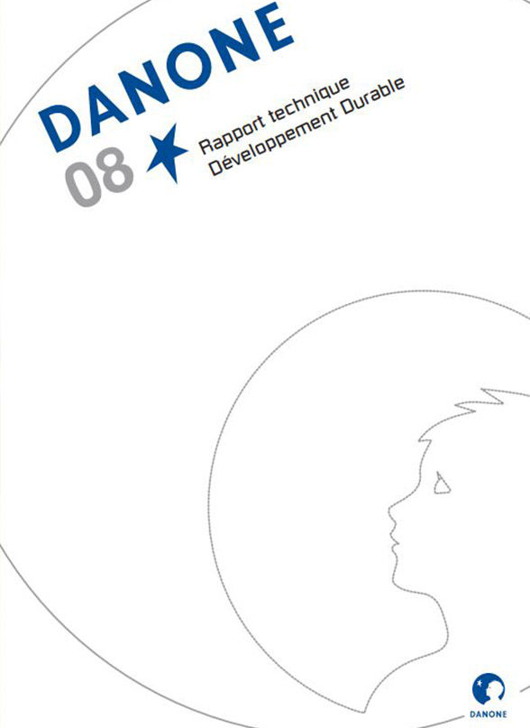 Danone - Covers Sustainability report 2008
