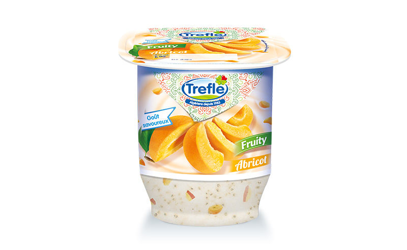 Trèfle fruits abricot