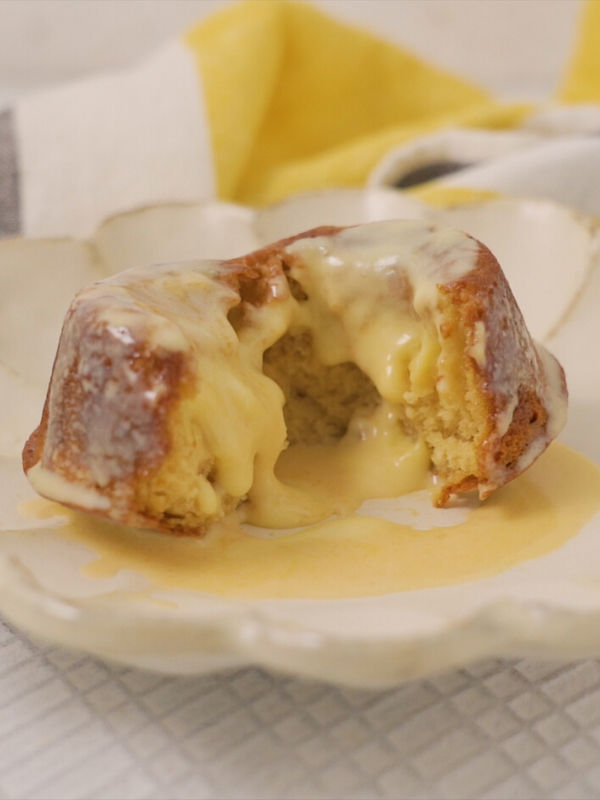 Malva & Custard Lava Cakes